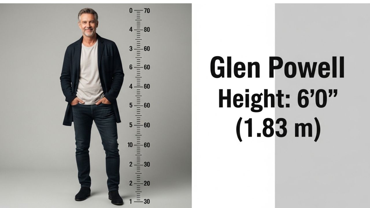 Glen Powell Height