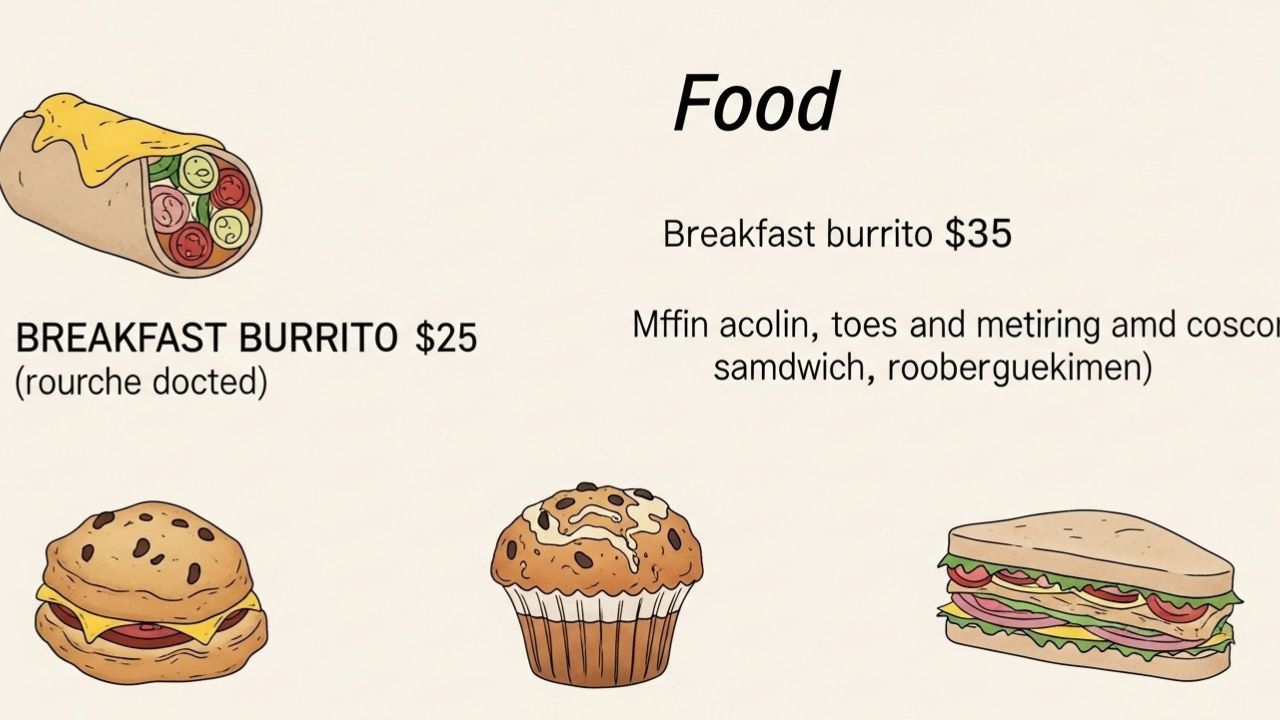 Scooters Menu